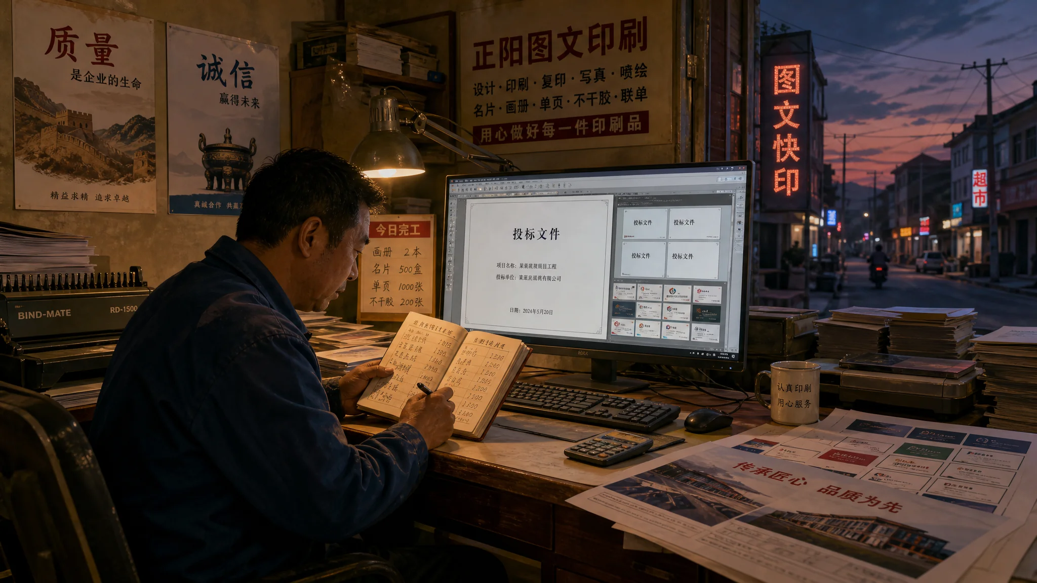 县城图文店老板上完图文ai培训：价差、用处和没人报的方向