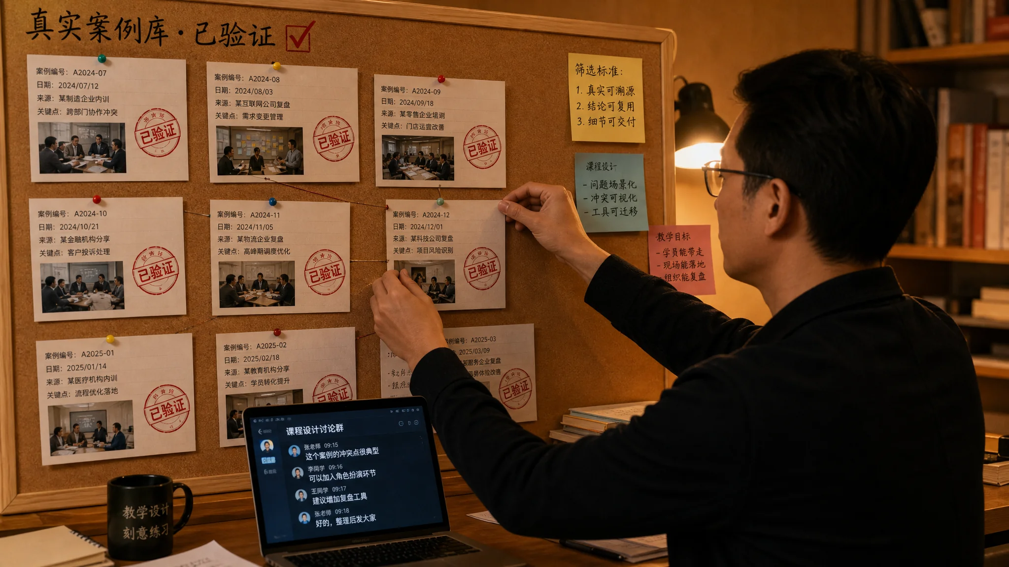培训ai案例从哪来？教研讲师攒一手案例的笨办法