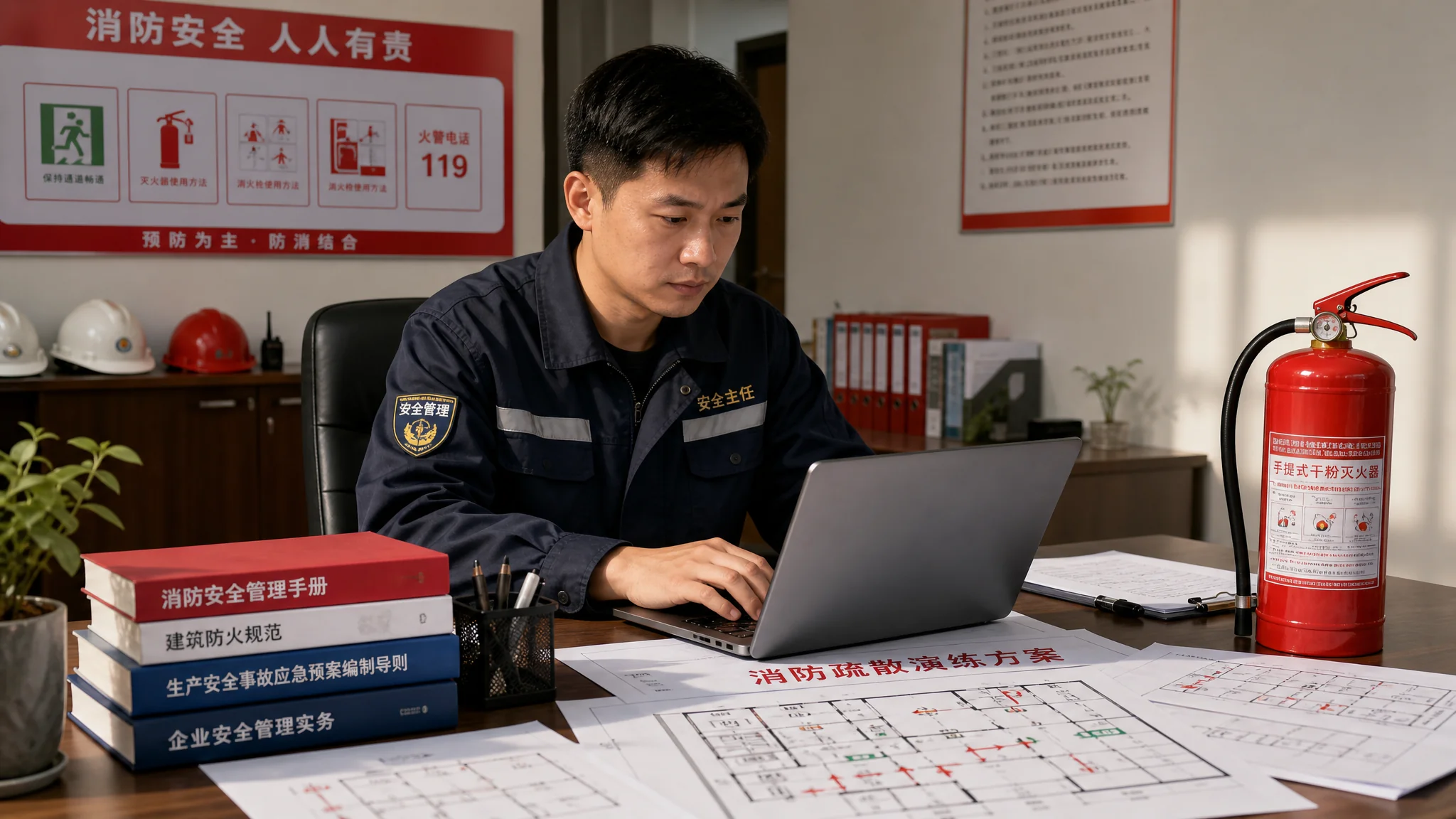 ai灭火培训怎么落地？企业安全员用AI备消防课的实录