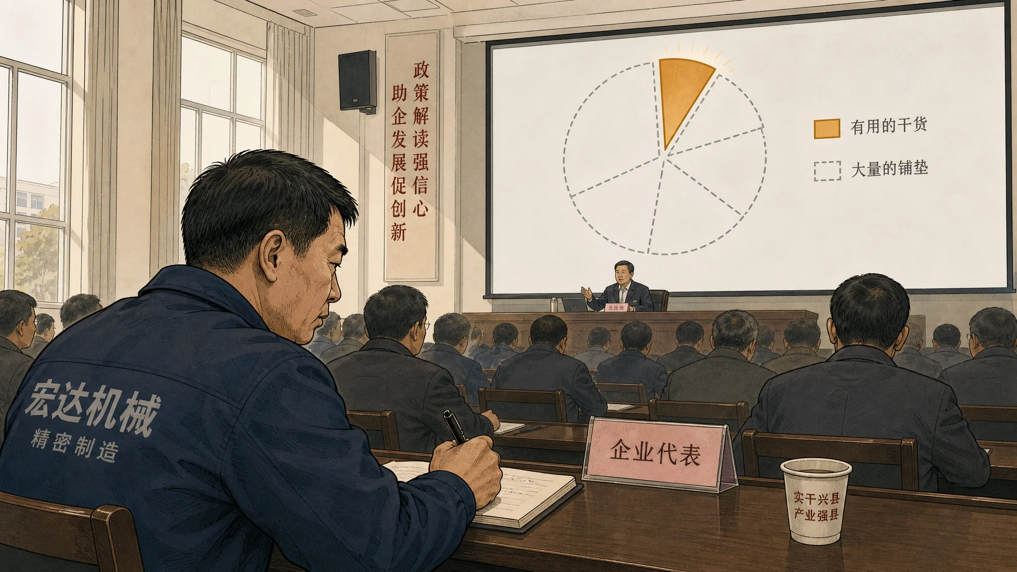 ai经济培训讲的是干货吗？民企老板听完宣讲之后