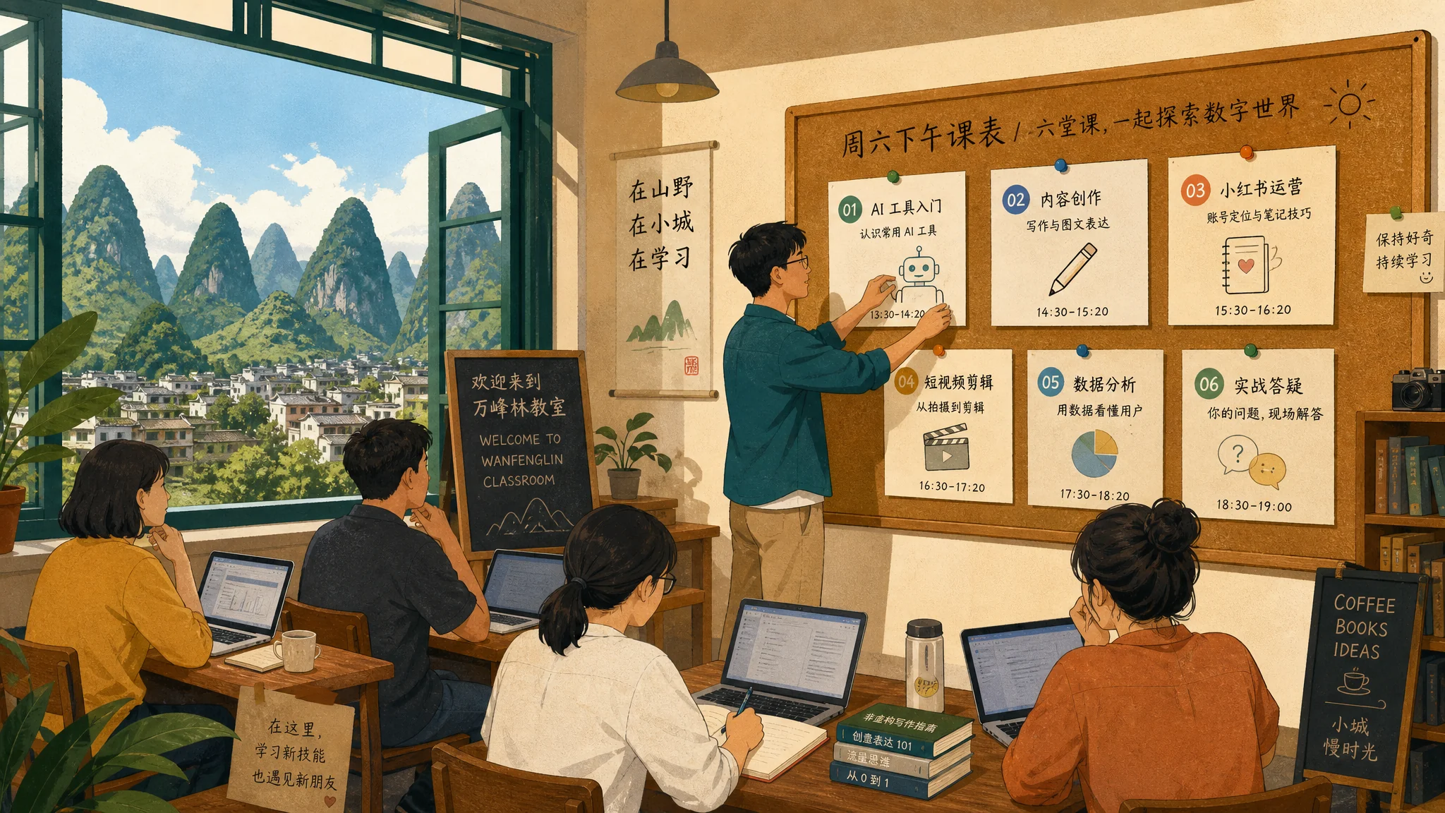 兴义ai培训周末班到底教什么？兼职讲师把六节课拆开给你看