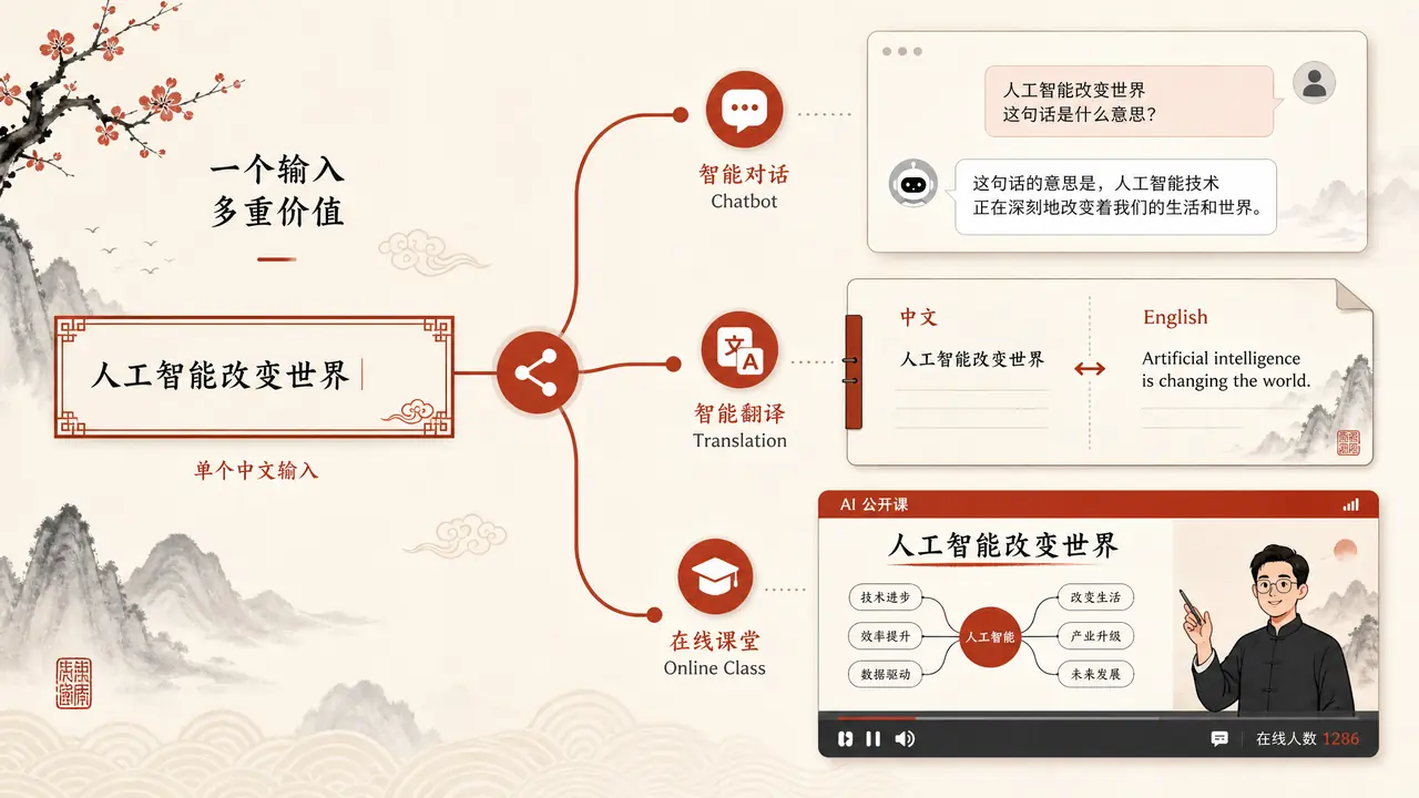 中文ai培训到底在教什么？拆开三种含义再决定报不报