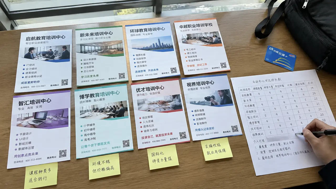 ai培训调查怎么做？我替表弟跑了八家试听后的对比实录