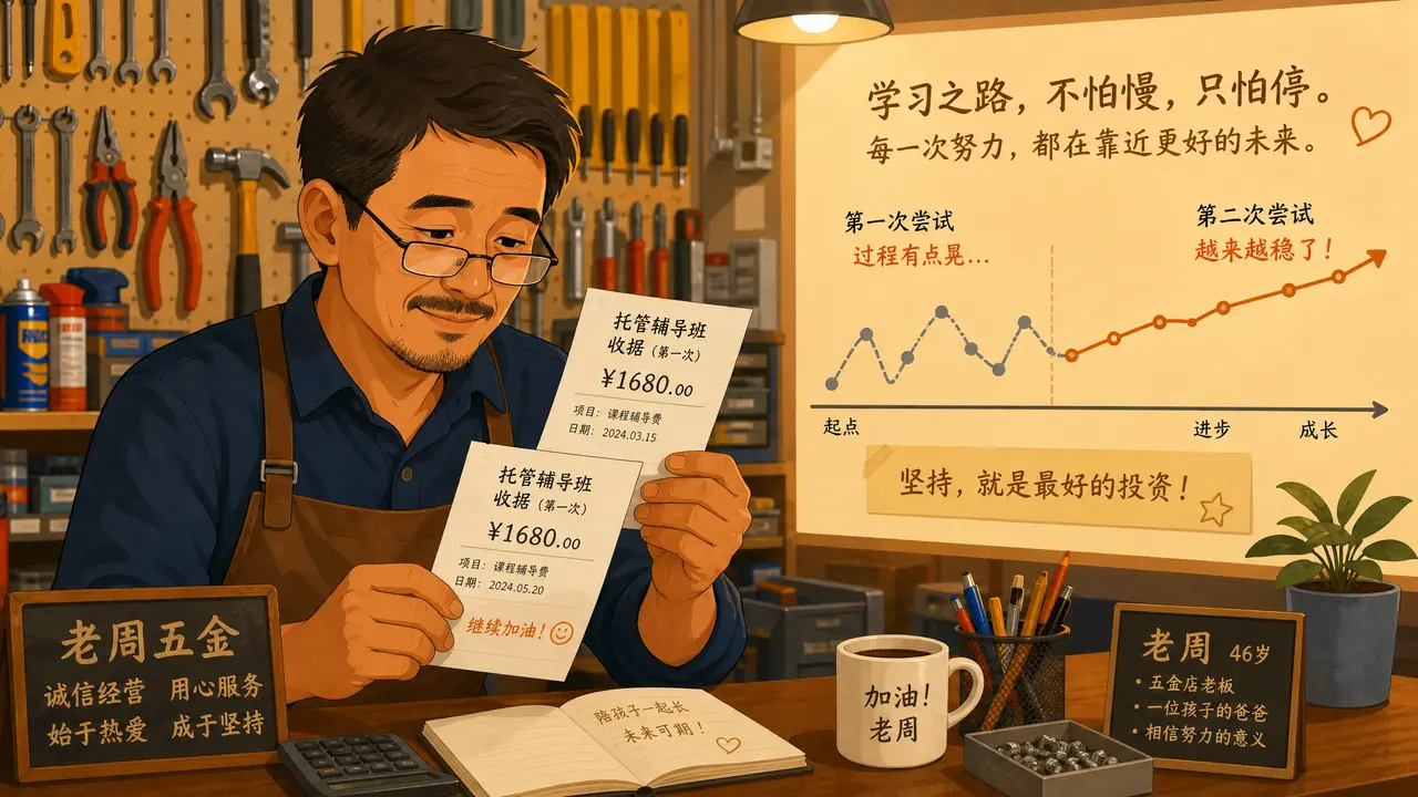 大龄培训ai值不值？四十六岁开店人两回交钱的实录