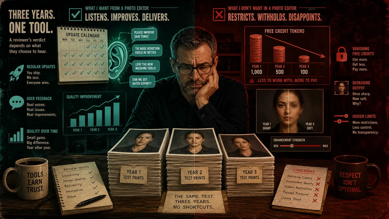 AI修图工具的红黑榜：连续三年全量测评的老玩家