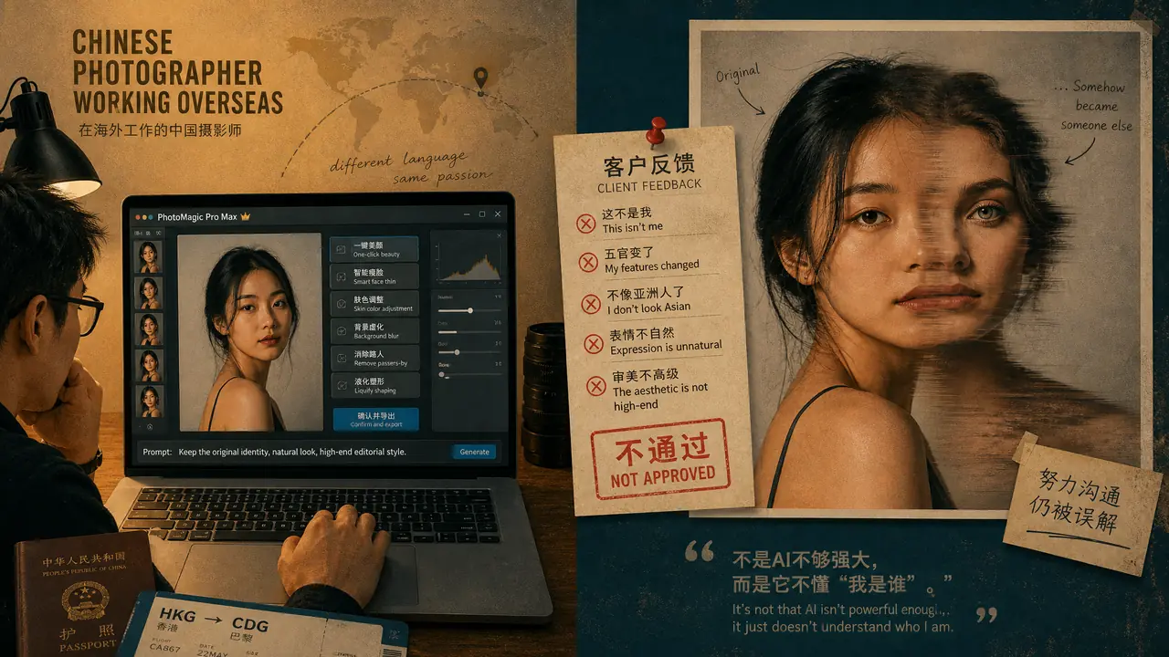 AI修图外国软件的支持差在哪？海外党用户的吐槽清单