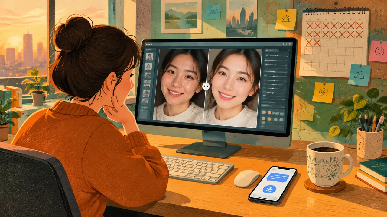 沃图AI修图上手记：被同事安利后的两周体验