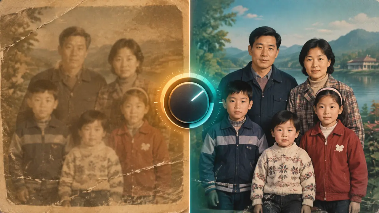 AI修图清晰度怎么提？老照片修复师的锐化账