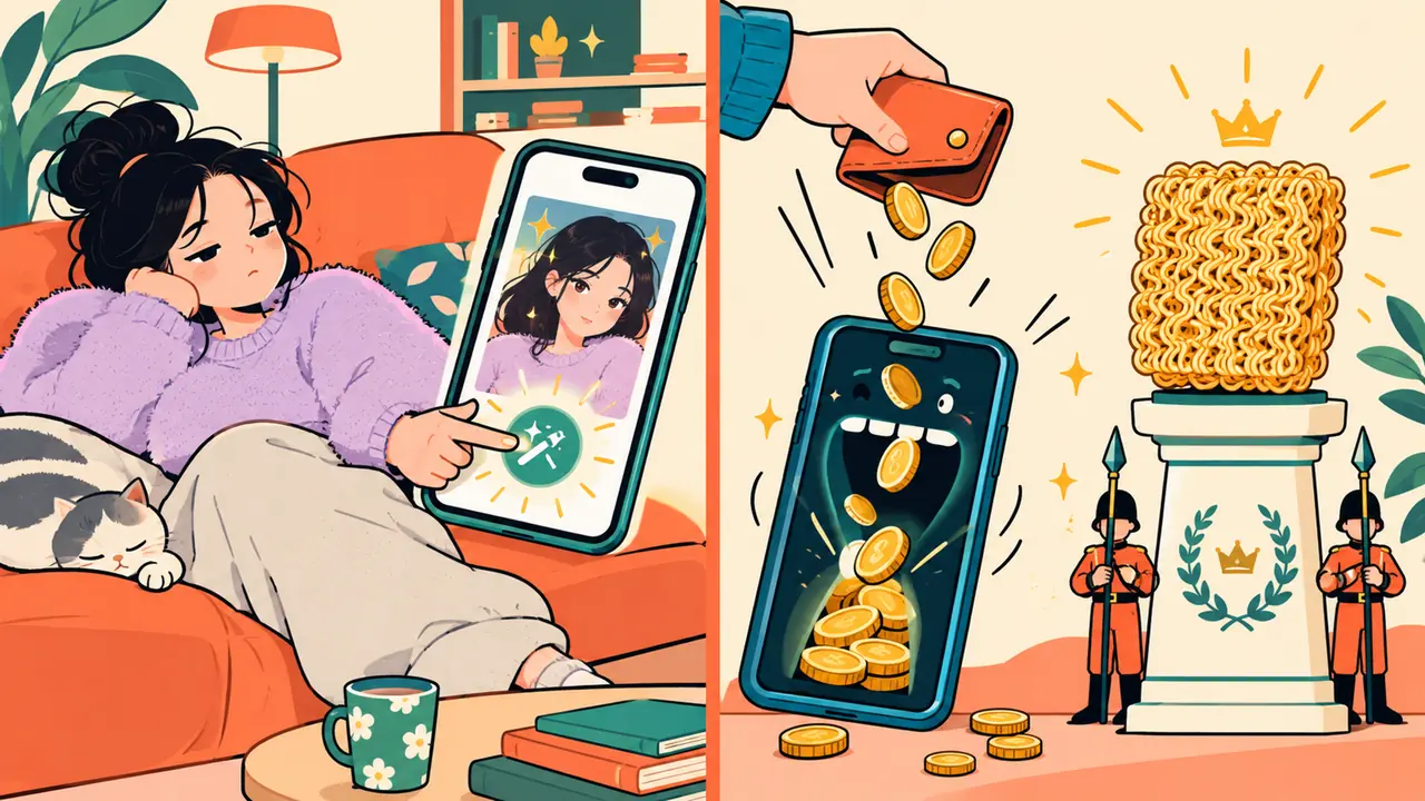 AI傻瓜修图真有那么傻吗？给干脆面智商税正个名