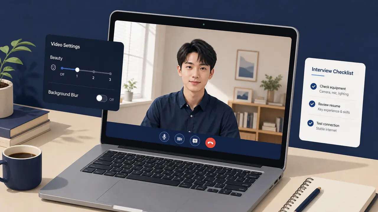 面试修图AI用几分力：线上面试画面和求职照的分寸