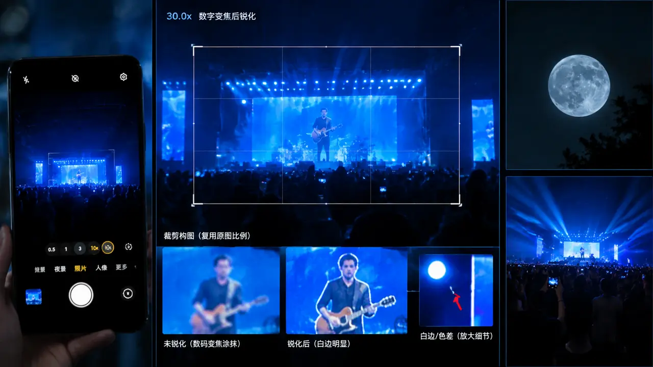 手机长焦照修图：变焦糊了还能救吗