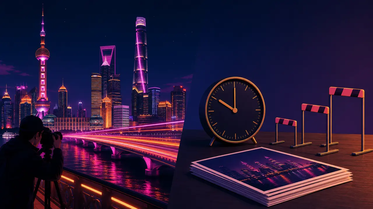 上海AI修图接活实录：夜景客片隔天交的三道坎
