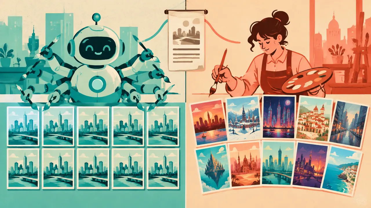 AI模型AI绘画通用了吗？同题十张实测给你看