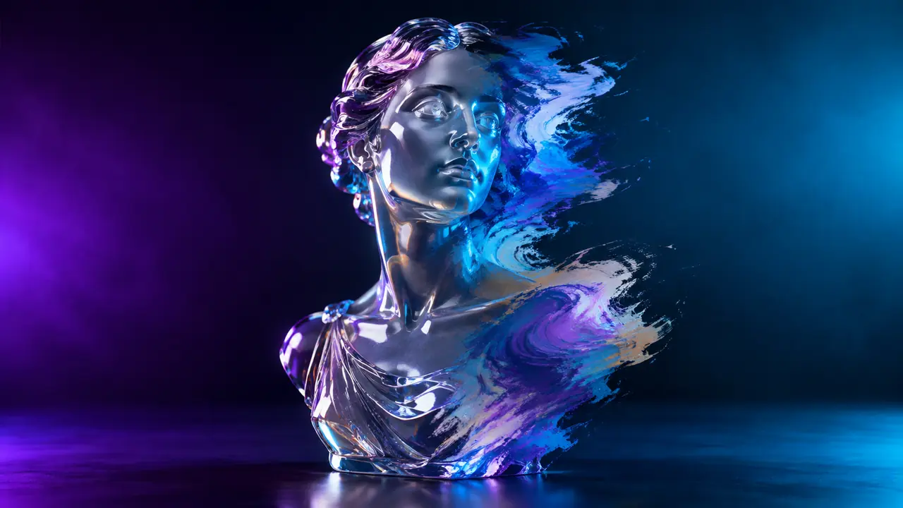 AI渲染绘画风格词实测：C4D感、OC渲染与3D质感怎么写