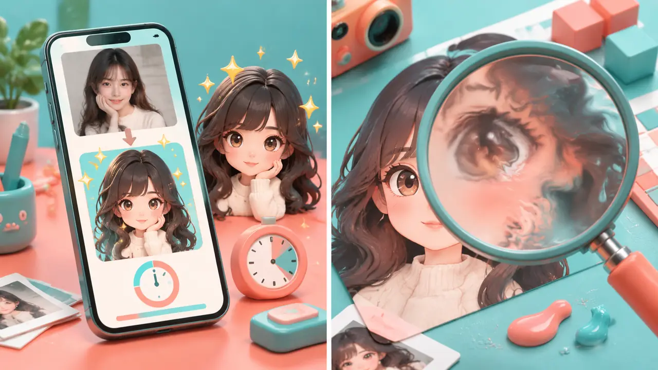 美图秀秀的次元AI绘画好用吗？手机端实测与适用边界