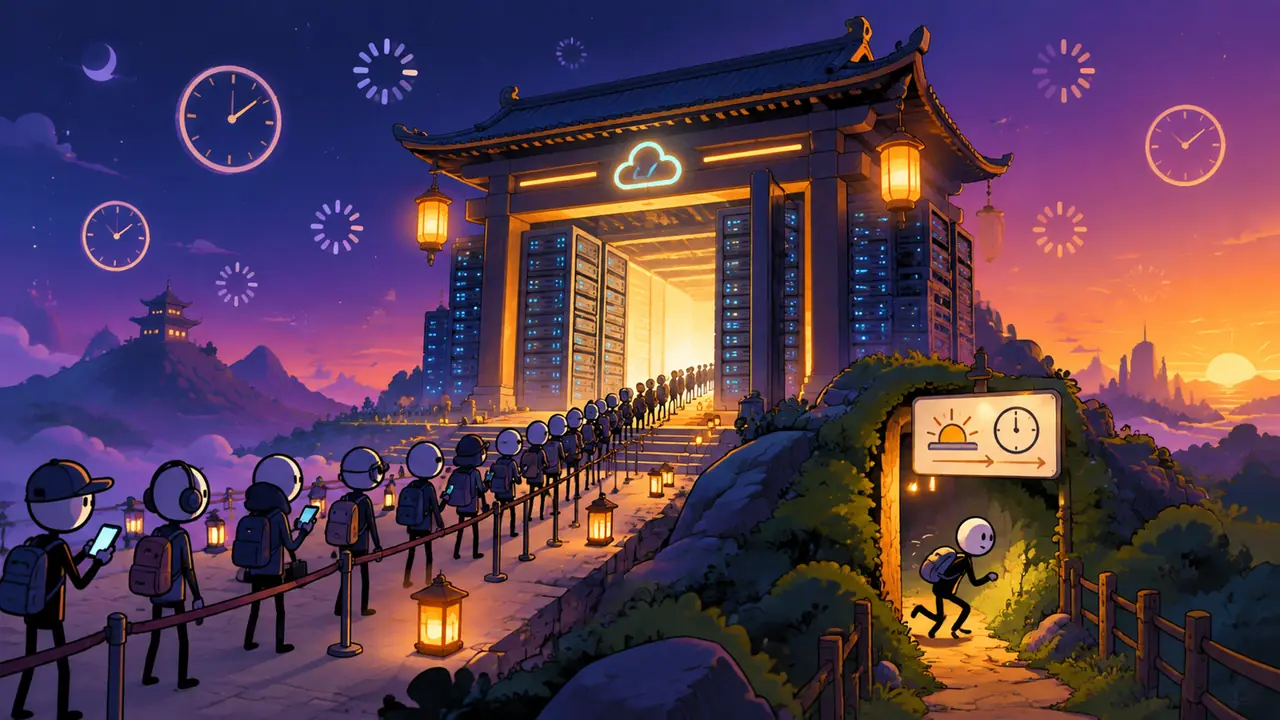 AI绘画总显示AI正在忙？记一周排队时间找到三个空档