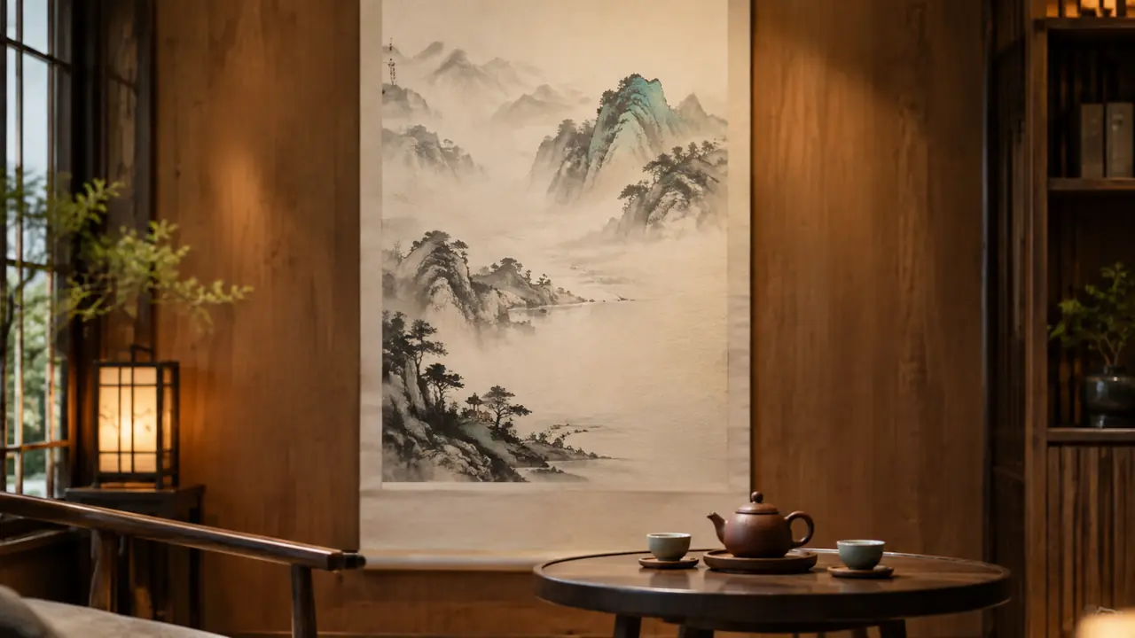 山水ai绘画怎么出味道？留白、青绿与水墨实测