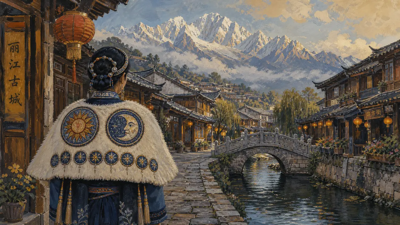 AI绘画纳西题材实测：东巴文和披星戴月能画对几成