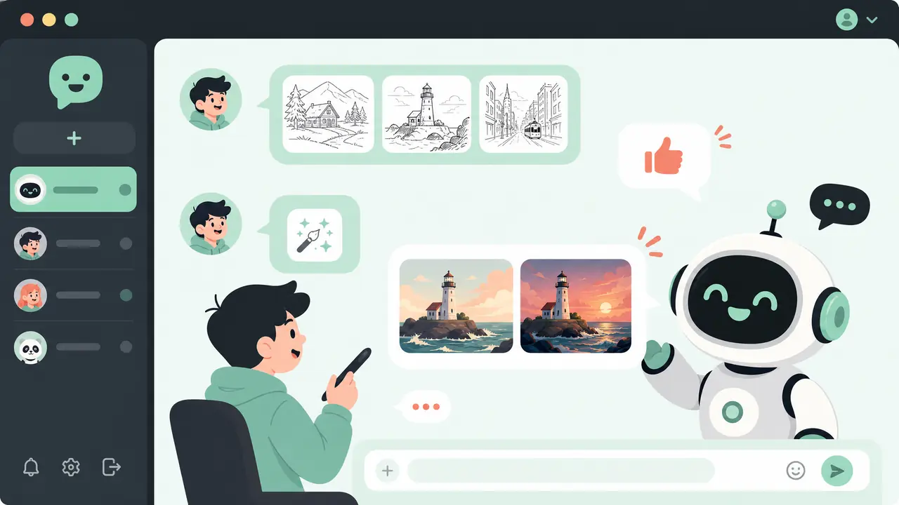 ai智能绘画机器人好不好用？对话式出图实测