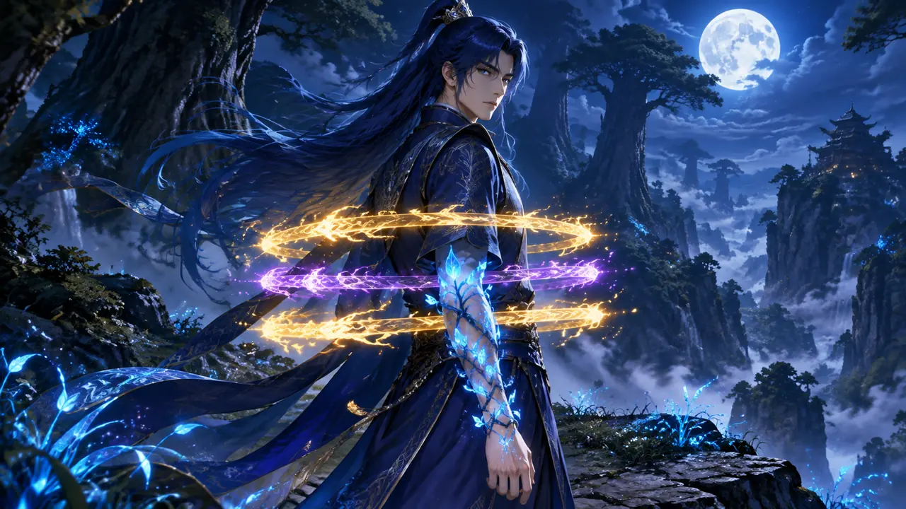 《斗罗大陆》ai绘画怎么出图？魂环唐三提示词