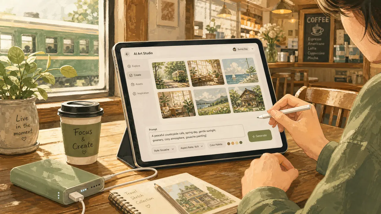 ai ipad绘画一周实测：iPad当AI出图终端到底行不行