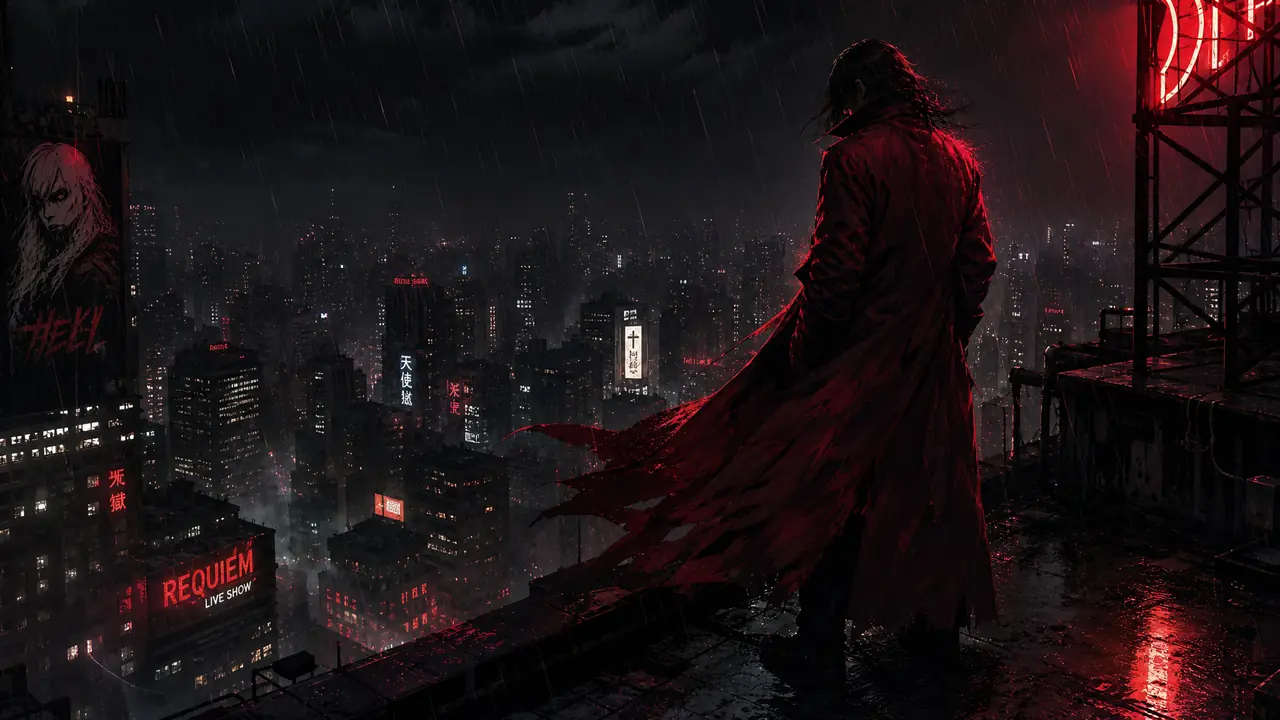 ai绘画暗黑的蜘蛛侠：把红色战衣压进夜色里的词条思路