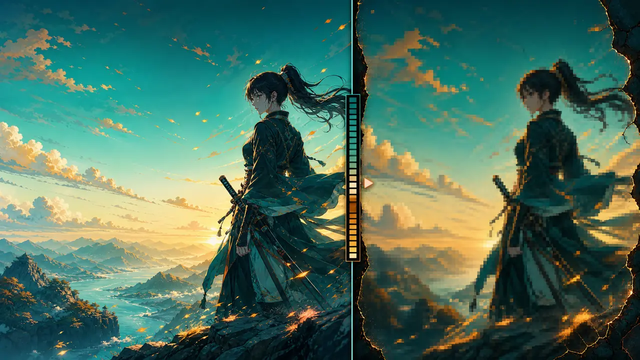 AI绘画原神壁纸横屏怎么出干净的图？分辨率和角色的坑我都踩过