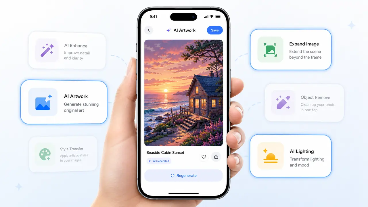 iOS AI绘画App哪个好用？iPhone上六款横评