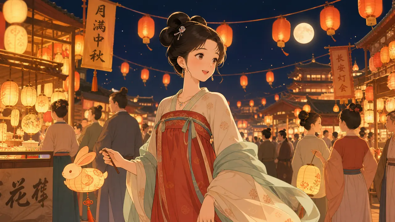 ai二次元古风绘画怎么有朝代感：形制词比氛围词管用