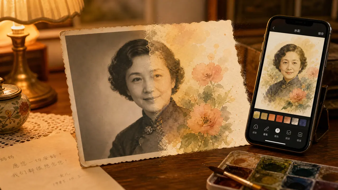 一键变ai绘画怎么弄？照片转画三条路实测与翻车点