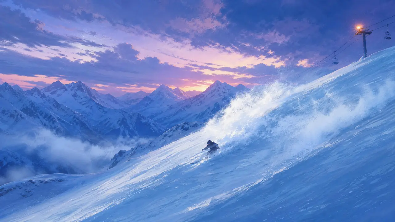 AI绘画迎冬奥主题创作：冰雪场景的提示词与配色要点