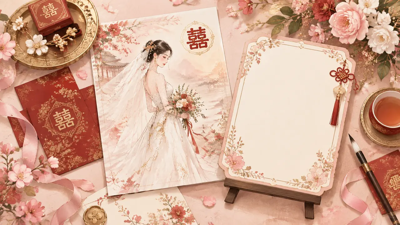 新娘AI绘画能帮上什么忙？表姐婚礼的物料我承包了一半