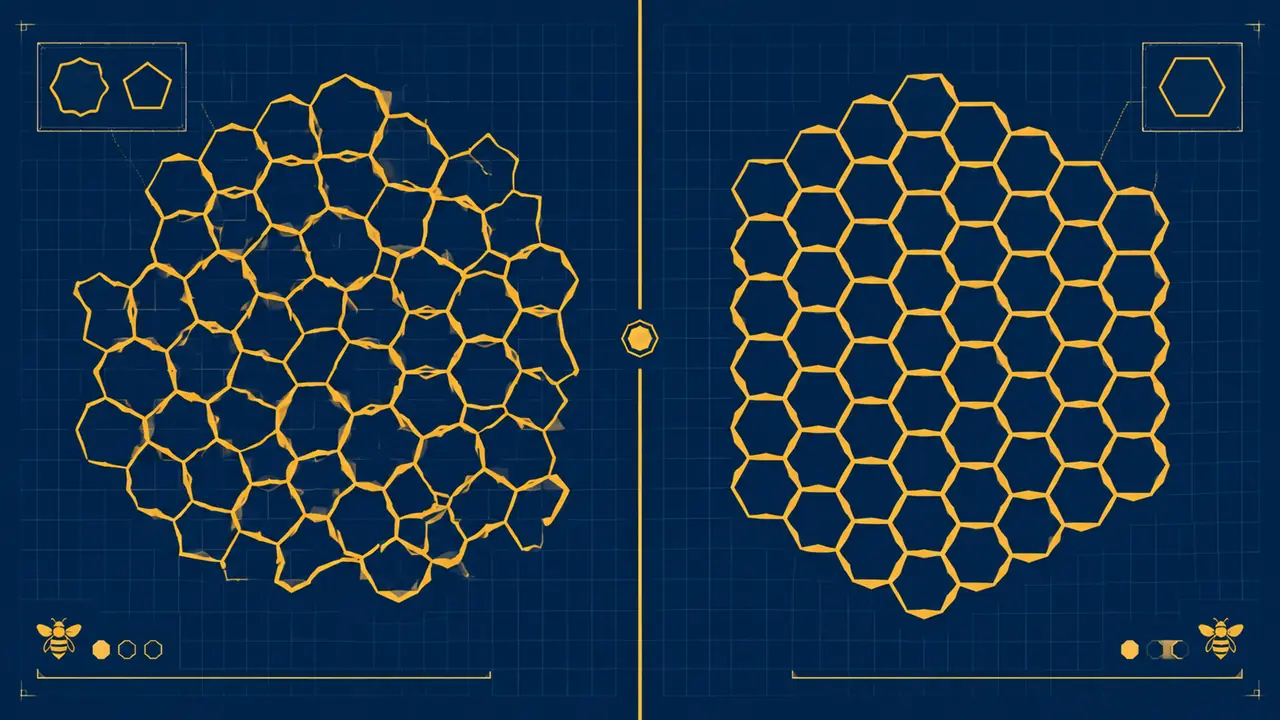 ai绘画六边形为什么总画不齐？几何图的垫图笨办法