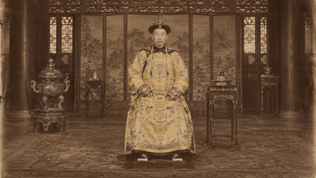 AI绘画光绪像怎么画才考究？晚清朝服与旧照片质感的核对清单