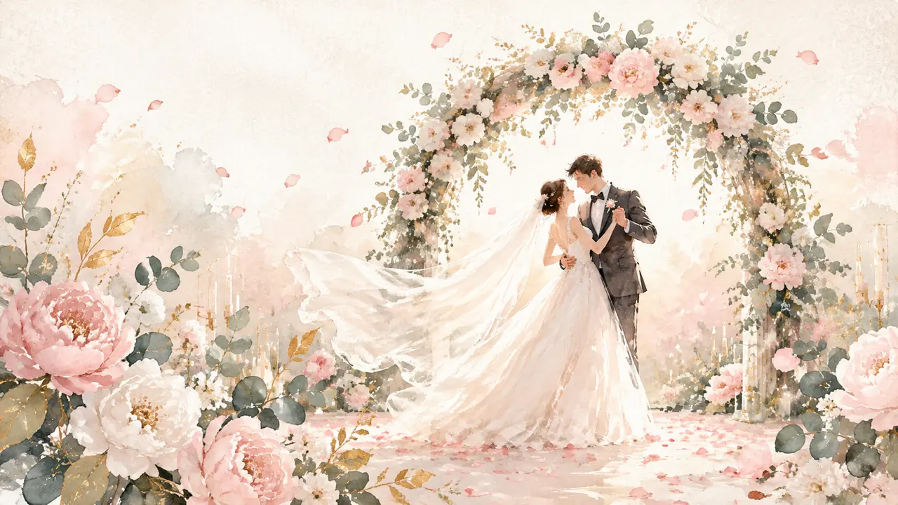 AI婚礼绘画帮朋友做请柬插画：三处翻车与补救