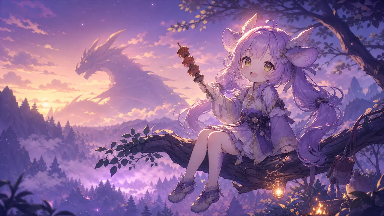 AI绘画斗破苍穹紫妍：兽耳少女的提示词调法