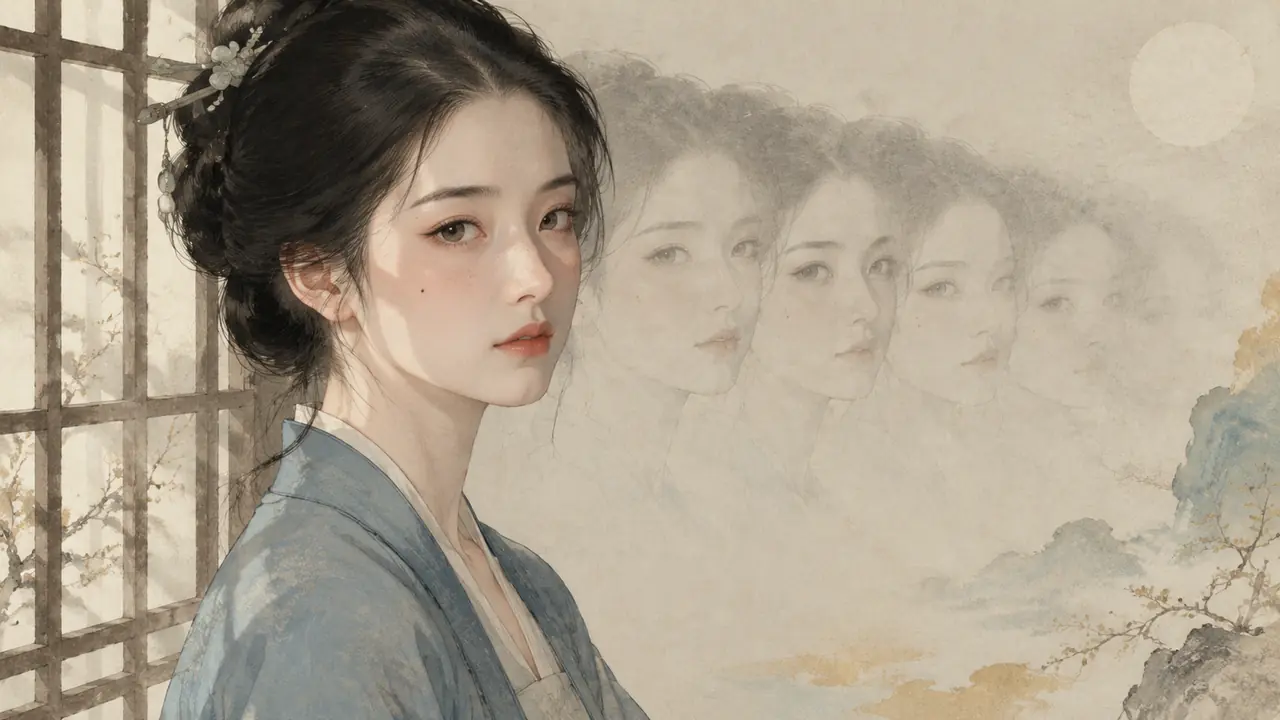 AI绘画中国美女怎么避开千篇一律？妆造与光影的取舍