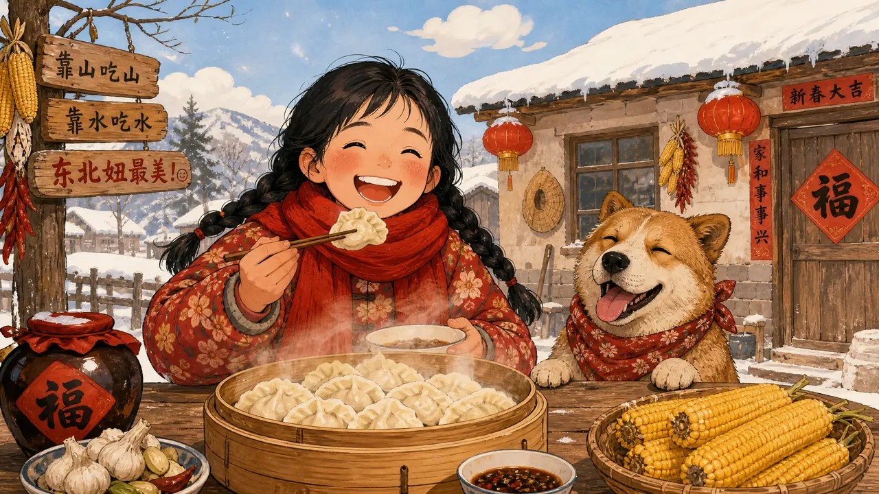 翠花AI绘画实测：把村花人设画进画面，东北味儿这样调