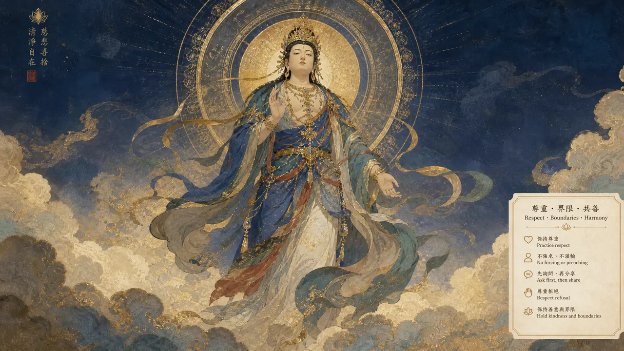 AI绘画 神明形象设计实测：光晕、仰角和留白撑起庄严感