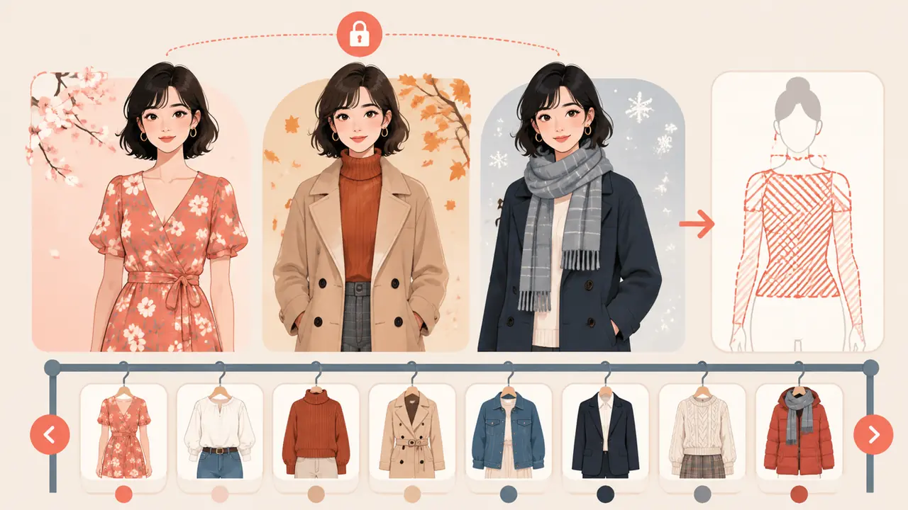 ai 绘画换装实测：同一张脸换三套衣服不崩的办法