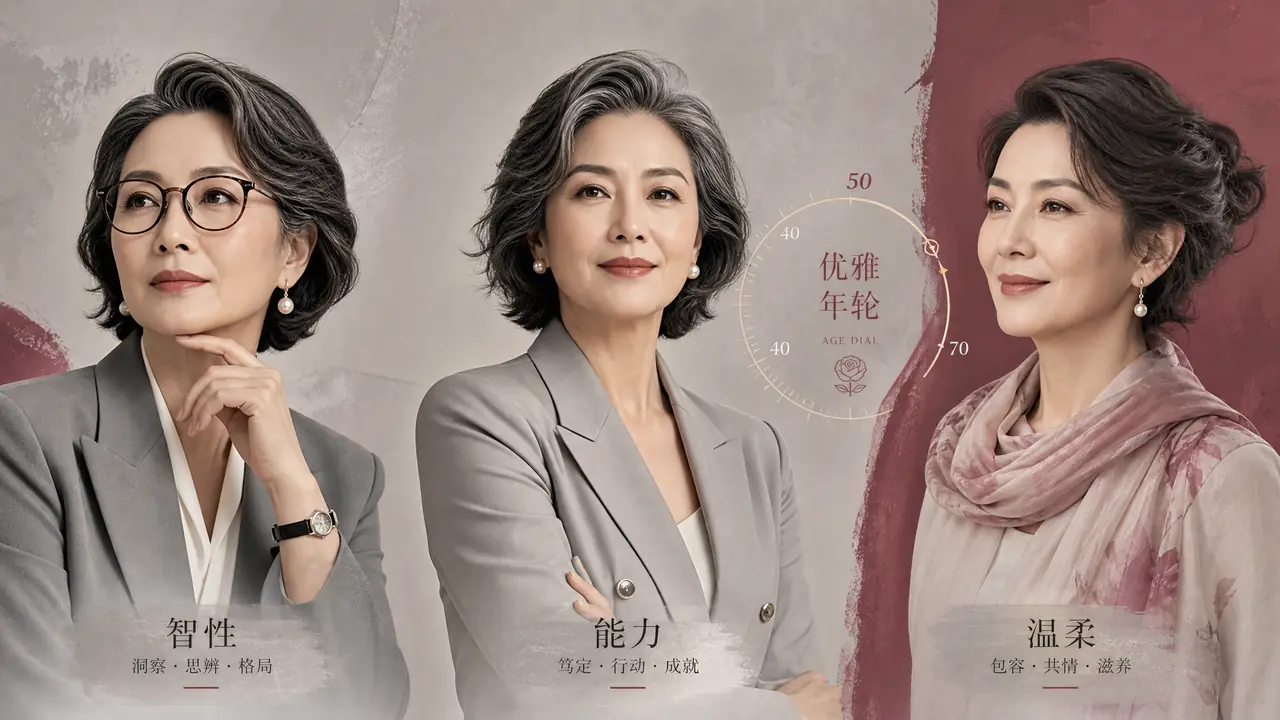 ai 绘画女人像的气质课：知性、干练、温柔怎么调，年龄感差两岁就露馅