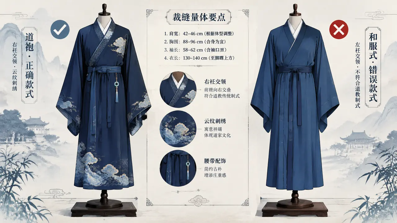 AI绘画道袍总画成和服？形制考据和改词实测