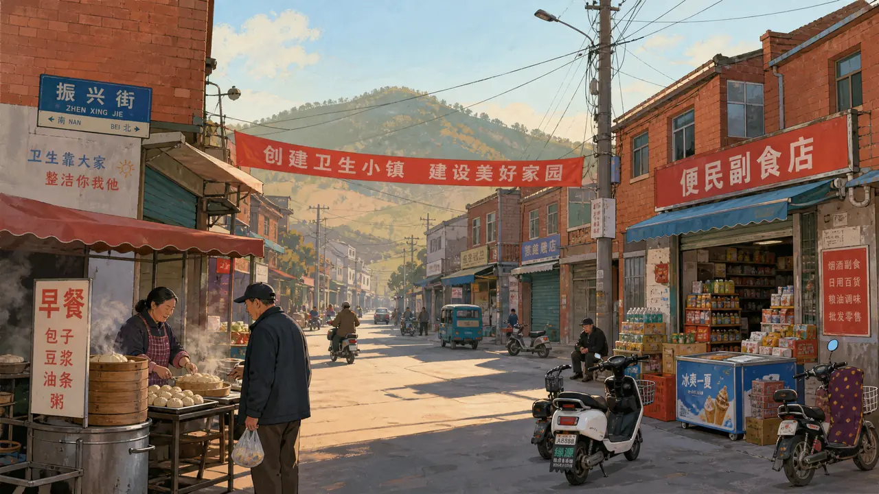 ai绘画乡镇宣传图，小心AI把咱镇画成欧洲小镇