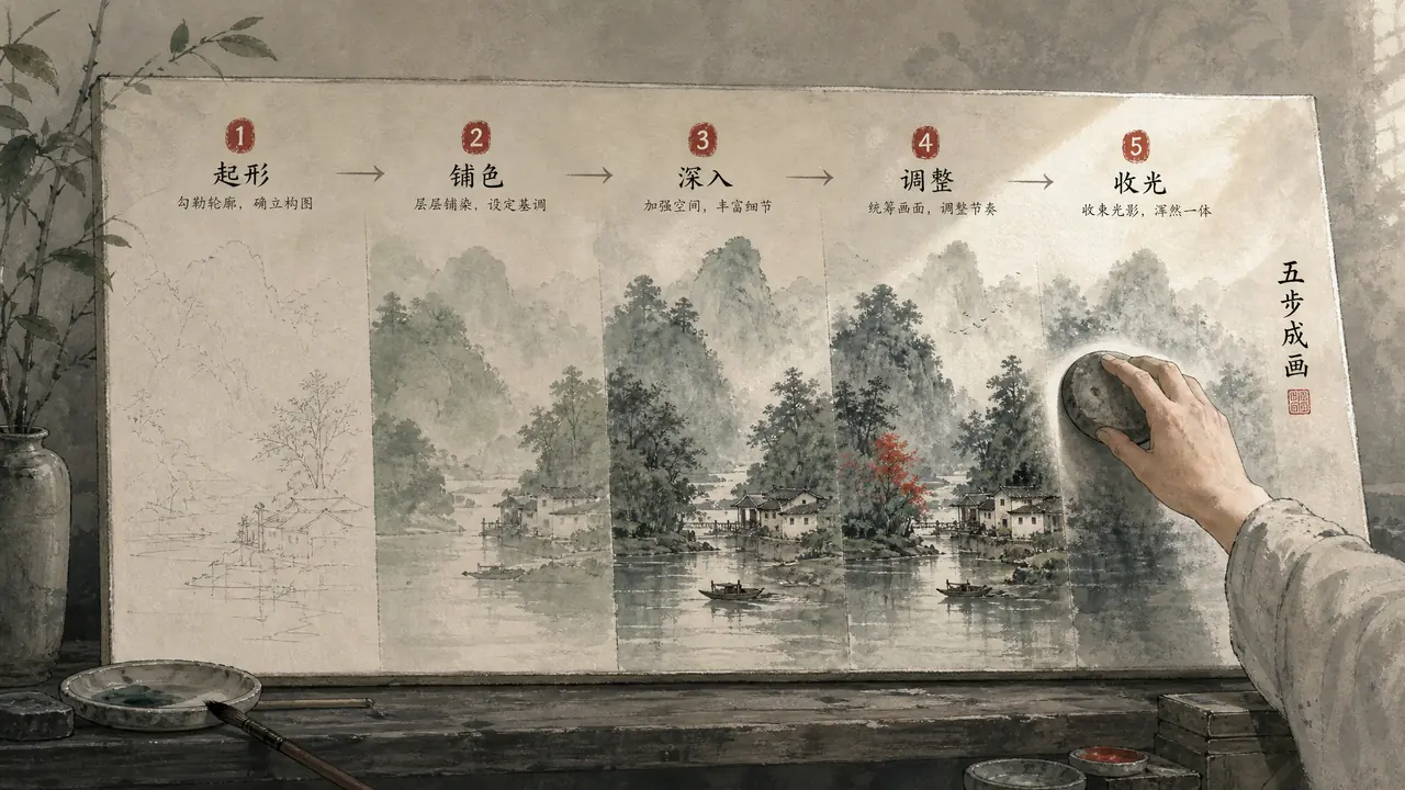 研磨AI绘画到底在磨什么？从抽卡到交付要过5道工序