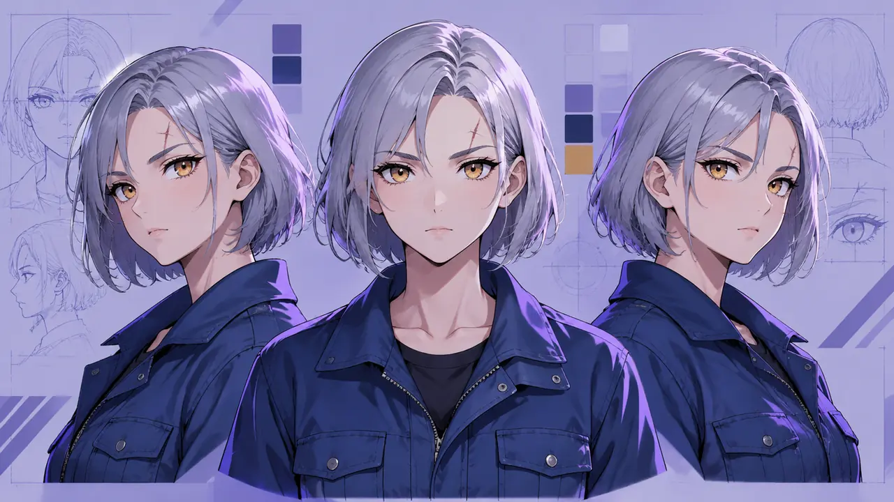 AI绘画吉尔：让原创角色每张图都长同一张脸
