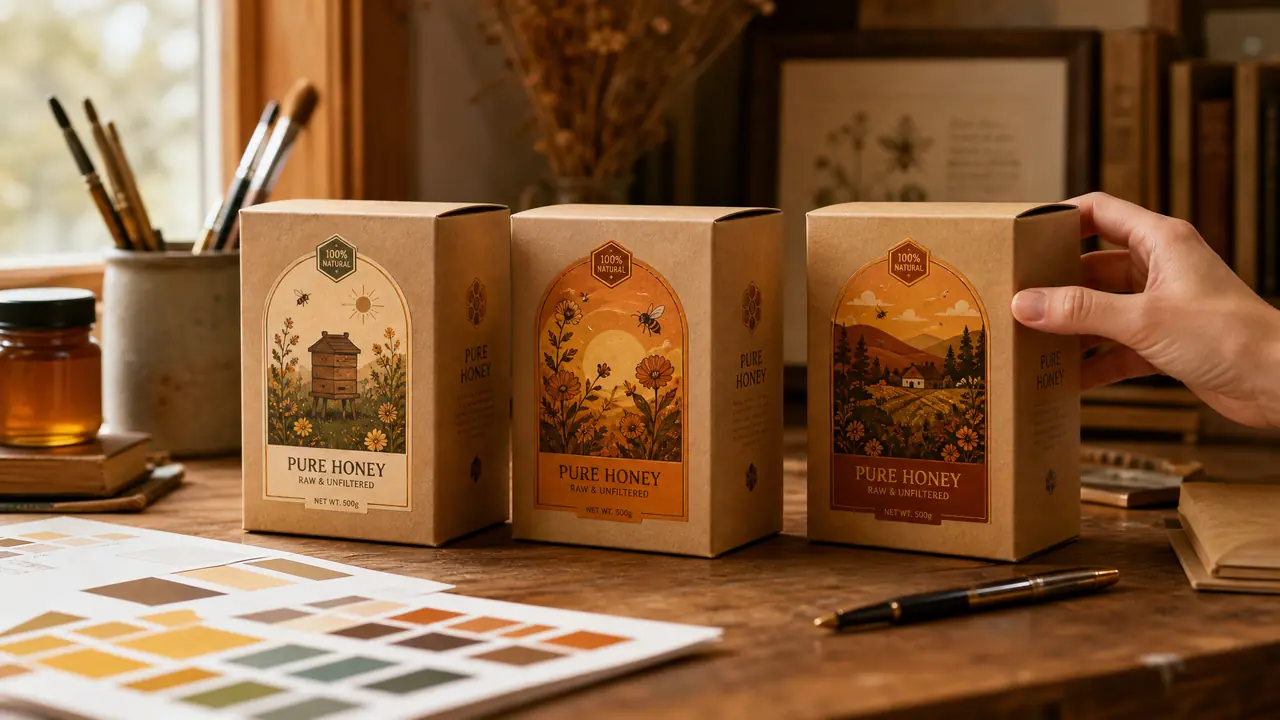 ai 绘画包装能直接给客户用吗？我交了三版方案才摸清门道