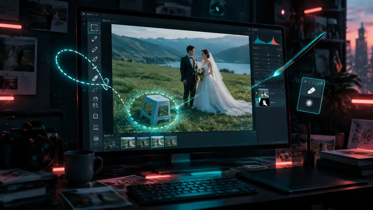 ai绘画psbeta实测：装完创成式填充，我把数位板收了半个月