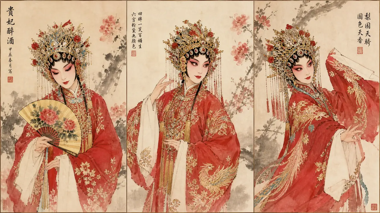 戏子绘画ai实测：30张戏曲人像踩坑后，我留下3条硬规矩