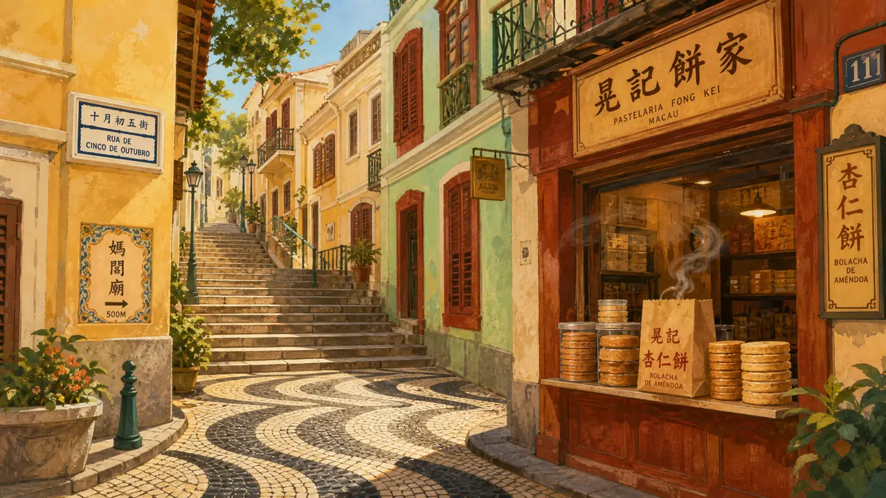 ai绘画澳门老城怎么画才不假？石阶巷、波浪纹路与出炉香气的三个抓手