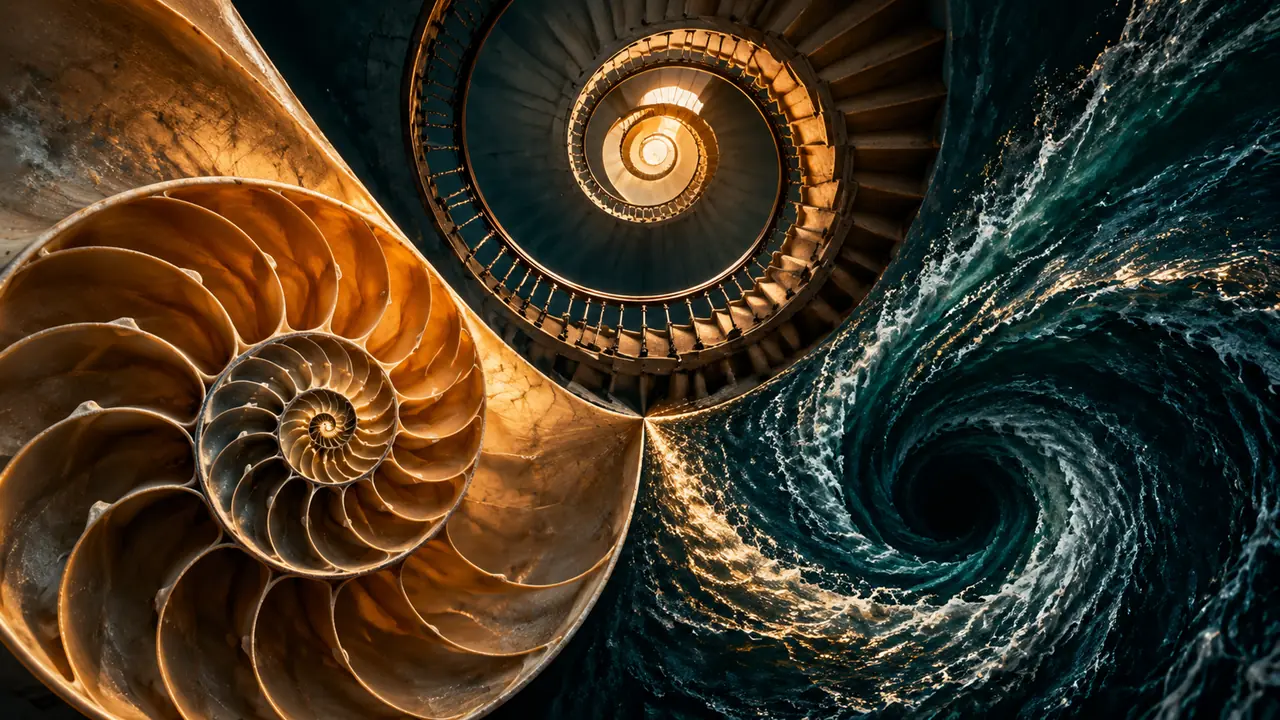 ai绘画螺旋怎么画才不晕？稳住旋转感和透视收束的实操心得